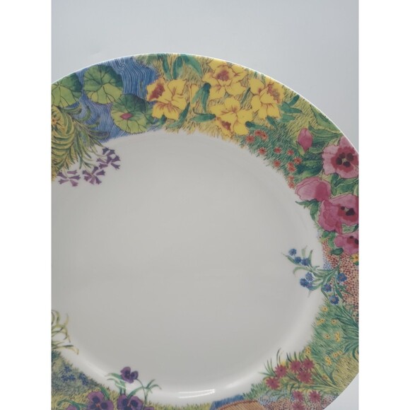Nikko Secret Garden Dinner Plate Davir Patra Summer Floral Spring Replacement - Picture 2 of 7